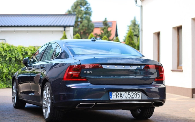 Volvo S90 cena 104500 przebieg: 73050, rok produkcji 2018 z Rawicz małe 121